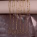 1 Piece Simple and Elegant Retro Shining Pearl Turquoise Element Women's Finger Bracelet for Women in Summer