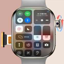 Shenzhen Huaqiangbei S10 Watch Phone with Card Slot, Sports Cross-Border Electronic Smart Watch, Multi-Functional iWatch
